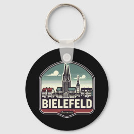 Chaveiro Skyline Retro Bielefeld