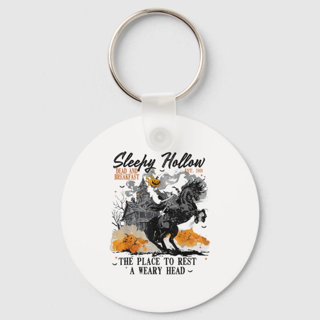 Chaveiro Sleepy Hollow Cabeça Sem Cabeça, Horseman Figurino (Frente)