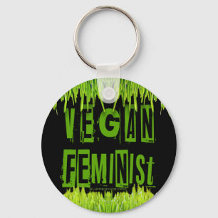 Chaveiro SlipperyJoe's vegan feminista chamativa br