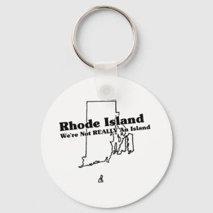 Chaveiro Slogan de Rhode Island State