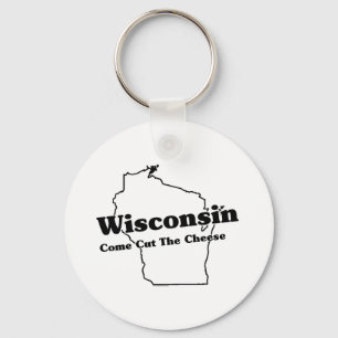 Chaveiro Slogan do Estado de Wisconsin