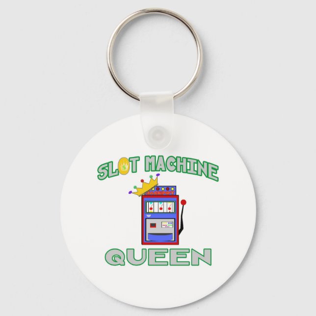 Chaveiro Slot Machine Queen (Frente)