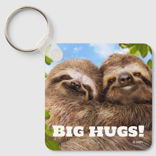 Chaveiro Sloth Couple (Frente)
