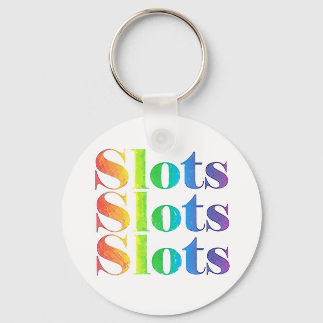 Chaveiro Slots Slots Slots (Frente)