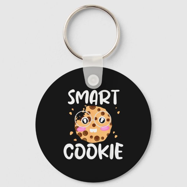 Chaveiro Smart Cookie - Funny Idiom Joke Tee  (Frente)