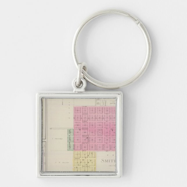 Chaveiro Smith Center, Gould City, Motor, Webster, Kansas (Frente)