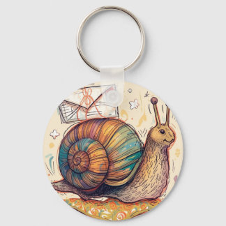 Chaveiro Snail Mail Keychain