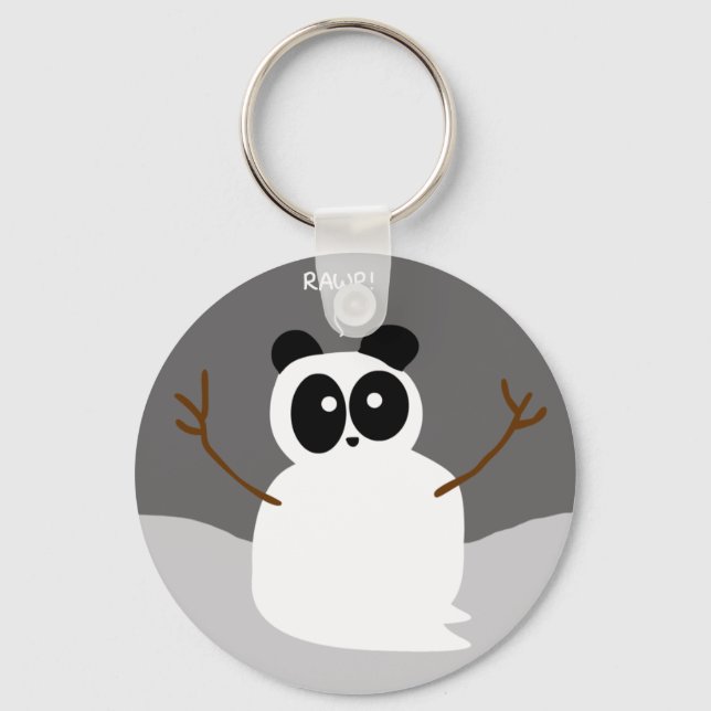 Chaveiro Snow Panda (Frente)