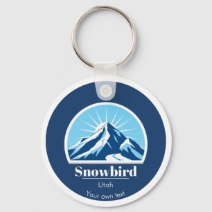 Chaveiro Snowbird Utah souvenir presente dos EUA