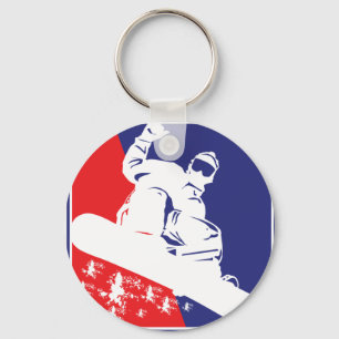 Chaveiro Snowboard/EUA