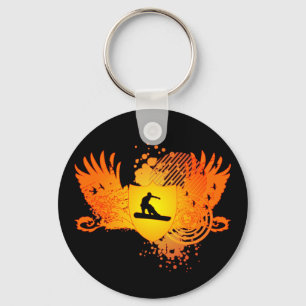 Chaveiro snowboard. hi-fi. v.2
