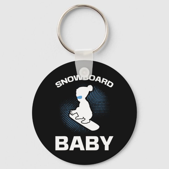 Chaveiro Snowboard Snowboard Ba (Frente)