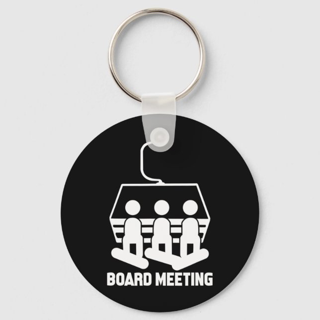 Chaveiro Snowboard Snowboard Engraçado Snowboarder (Frente)