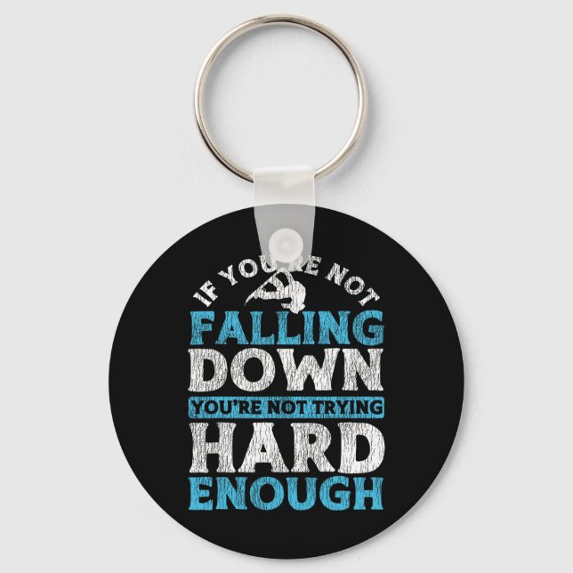 Chaveiro Snowboard Snowboard Se não estás a cair (Frente)