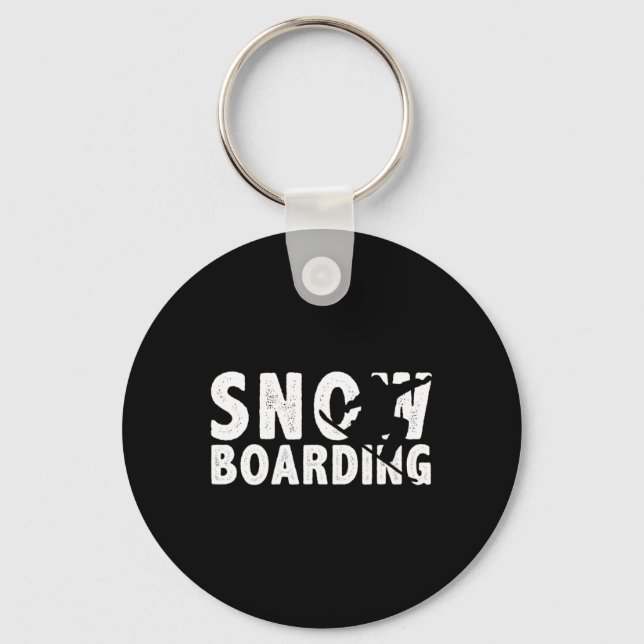 Chaveiro Snowboard - Snowboarder - Legal Snowboard (Frente)