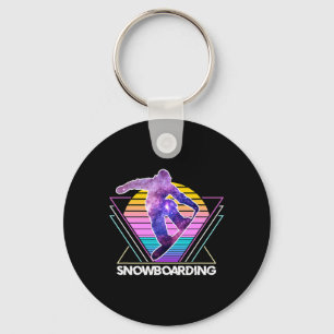 Chaveiro Snowboard Sports Retro Vintage Vaporwave 90 Sn