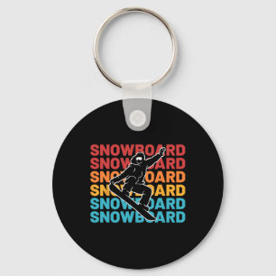 Chaveiro Snowboard Vintage Winter Sports Alpino Snow