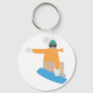 Chaveiro Snowboarder