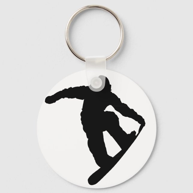 Chaveiro Snowboarder (Frente)