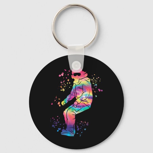 Chaveiro Snowboarder Colorful Snowboard 35 (Frente)