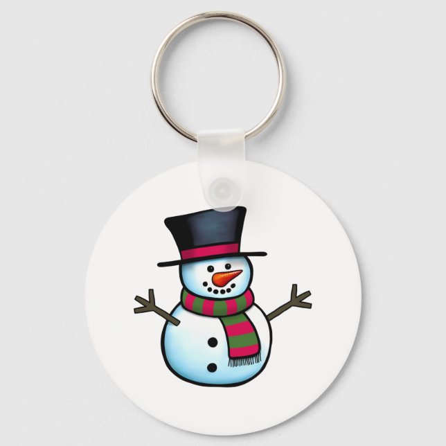 Chaveiro Snowman (Frente)