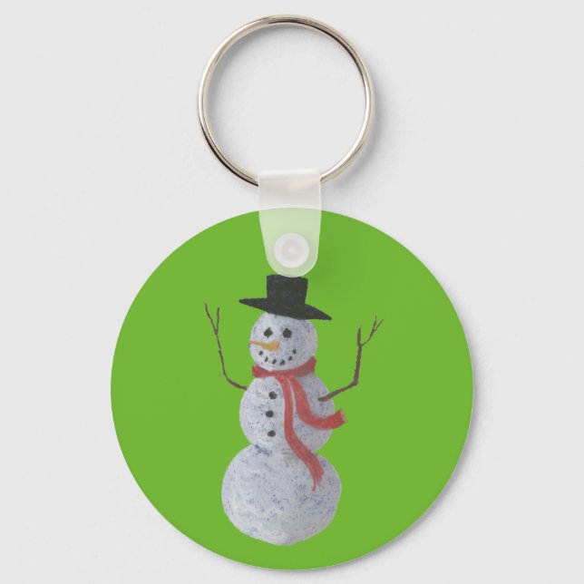 Chaveiro Snowman (Frente)