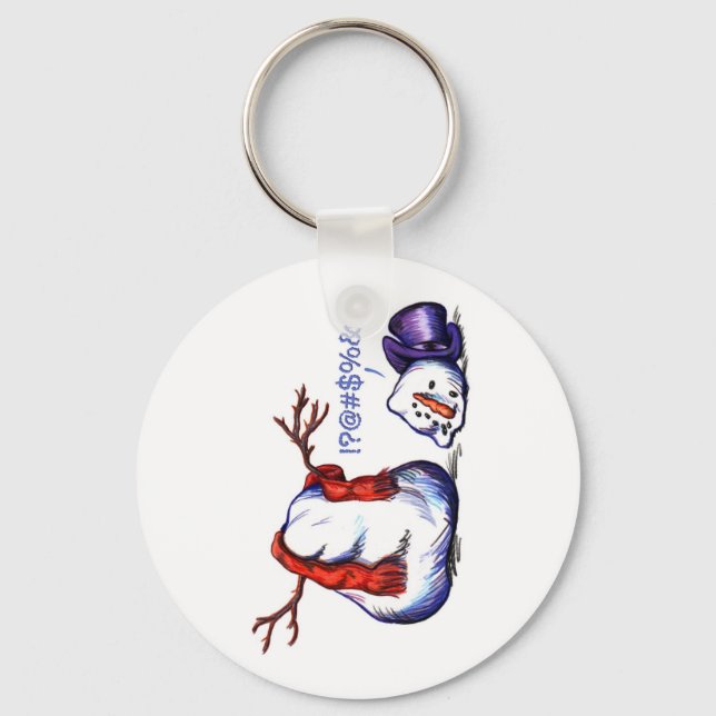 Chaveiro Snowman (Frente)