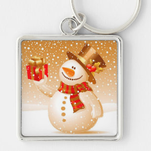 Chaveiro Snowman de Natal