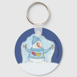 Chaveiro Snowman - O Natal É "Neve" Perto