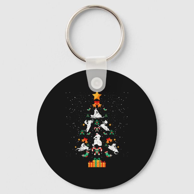 Chaveiro Snowmobile Snowmobiling Christmas Tree Xmas  (Frente)