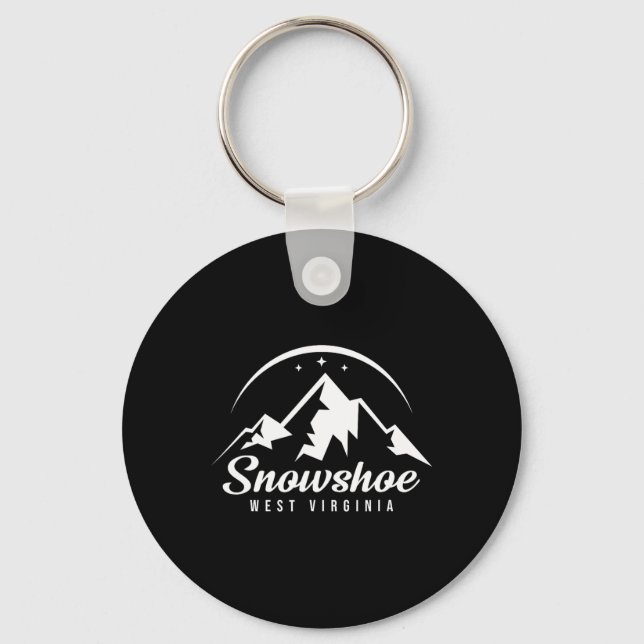 Chaveiro Snowshoe West Virginia Ski Resort Skiing Snowboard (Frente)