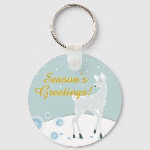 Chaveiro Snowy Deer