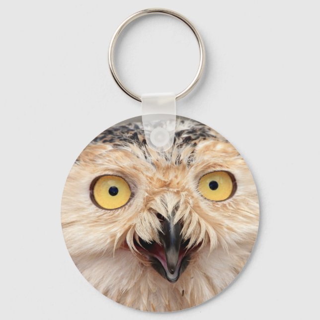 Chaveiro Snowy Owl (Frente)