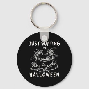 Chaveiro Só Esperando Pelo Esqueleto De Halloween, Spooky V