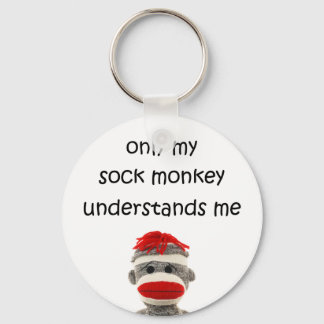 Chaveiro Só Meu Macaco Sock Me Entende