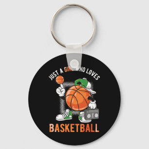 Chaveiro Só Uma Garota Que Ama O Basquete 1