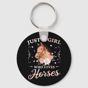 Chaveiro Só Uma Menina Que Ama Cavalos Corpos De Meninas Bo
