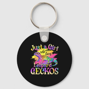 Chaveiro Só Uma Rapariga Que Ama Geckos Leopardos