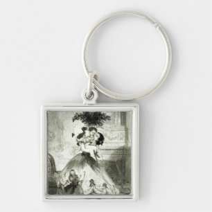 Chaveiro Sob o Mistletoe