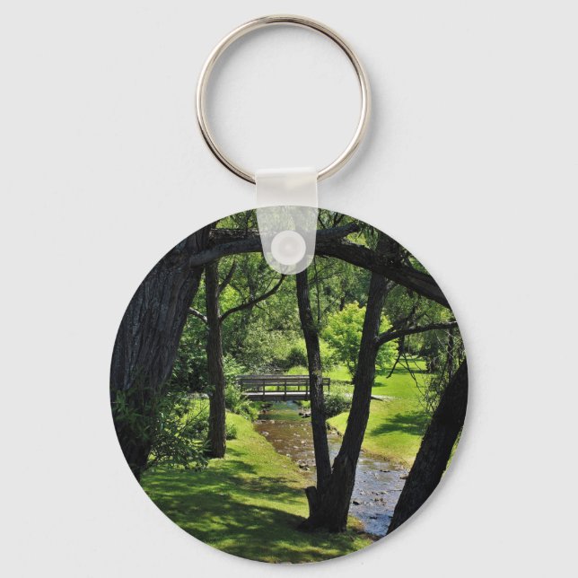 Chaveiro Sob um dossel dos salgueiros (Frente)