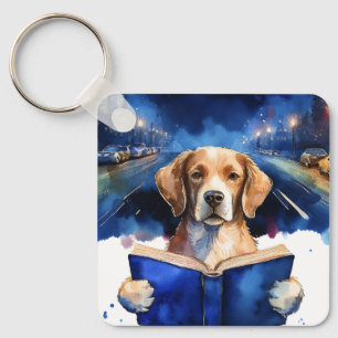 Chaveiro Sober Doggie c/ Big Book A Prayer CUSTOM