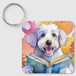 Chaveiro Sober Schnoodle c/ Livro Grande Um CLIENTE De Oraç