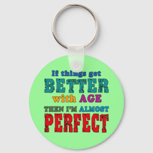 Chaveiro Sobre o Humor de Aniversário do Hill