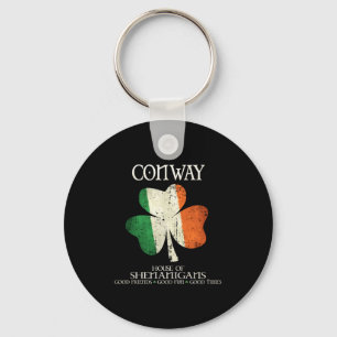 Chaveiro Sobrenome Conway Família Irlanda Casa Irlandesa De