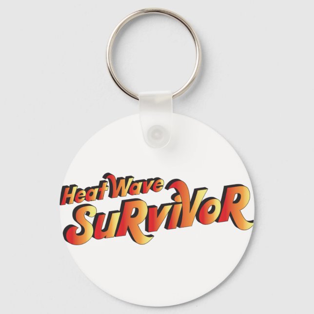 Chaveiro Sobrevivência de onda de calor (Frente)