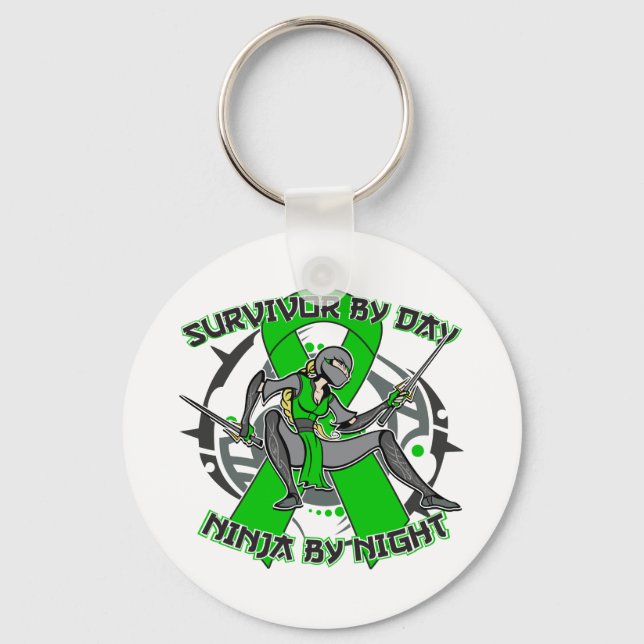 Chaveiro Sobrevivência Por Perturbação Bipolar Por Dia Ninj (Frente)