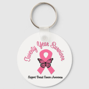 Chaveiro Sobrevivente de 20 anos com Cancer da mama