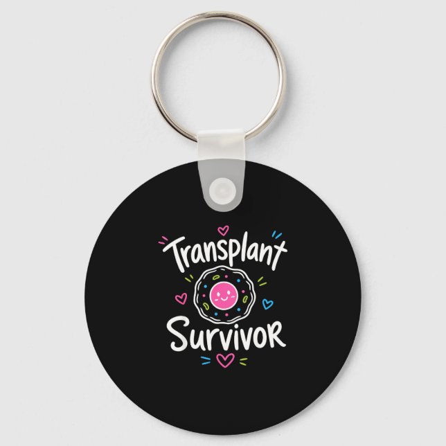 Chaveiro Sobrevivente de transplante de células-tronco  (Frente)