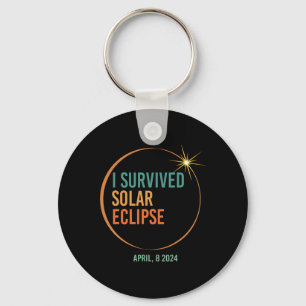 Chaveiro Sobrevivente Eclipse Solar Abril 8 2024 Totalidade