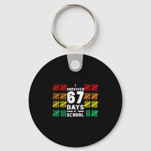 Chaveiro Sobrevivi 67 Dias De Escola Engraçado 67 Meme Cria